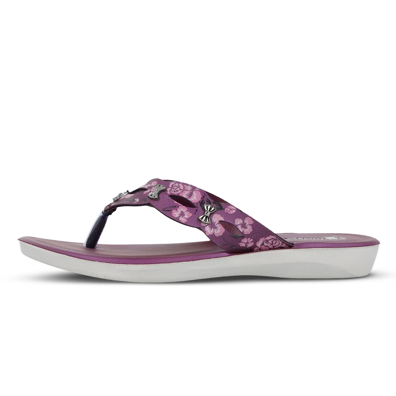 Women's Daily Wear Sandals  - WLR70417 Plum - Image 4
