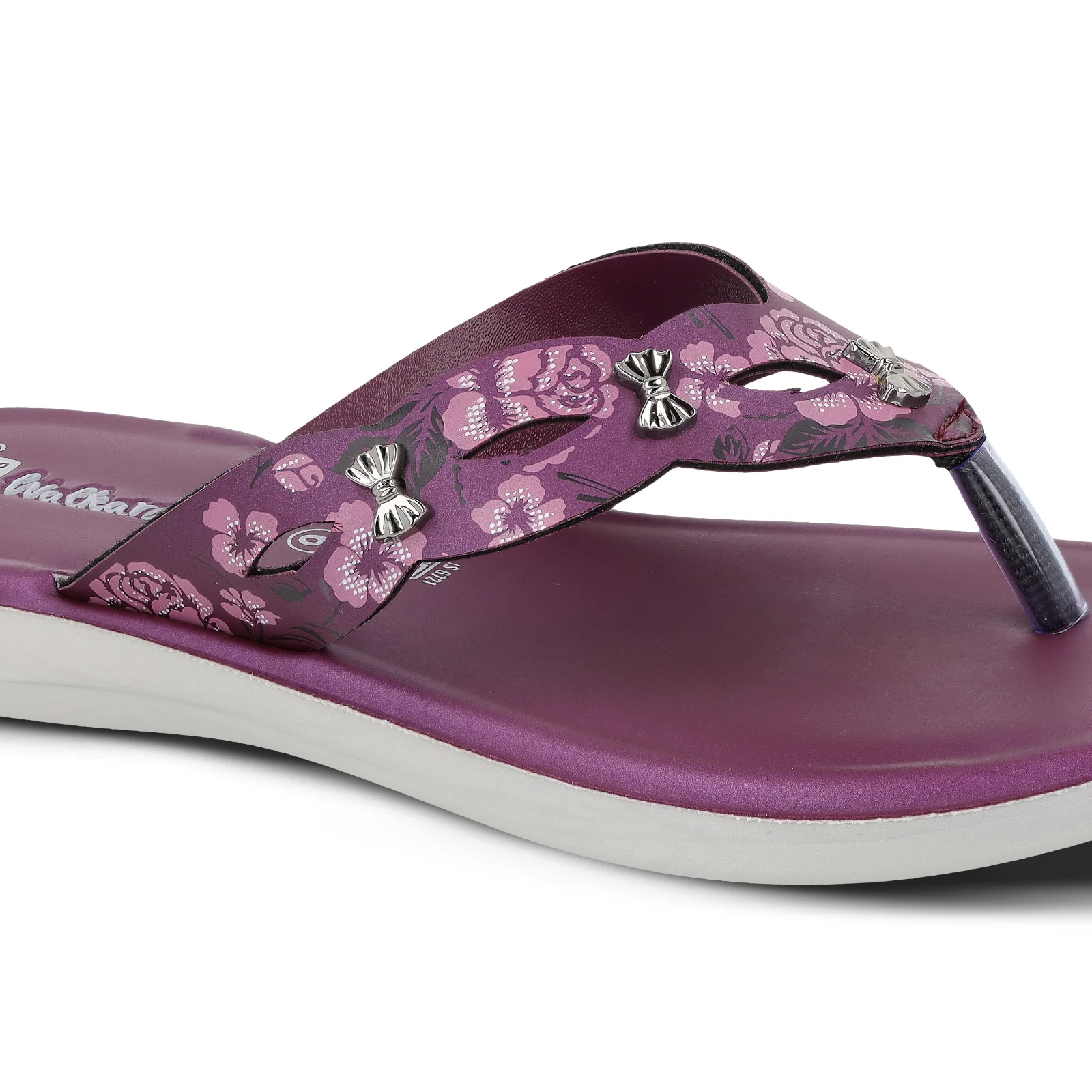 Women's Daily Wear Sandals  - WLR70417 Plum - Image 5