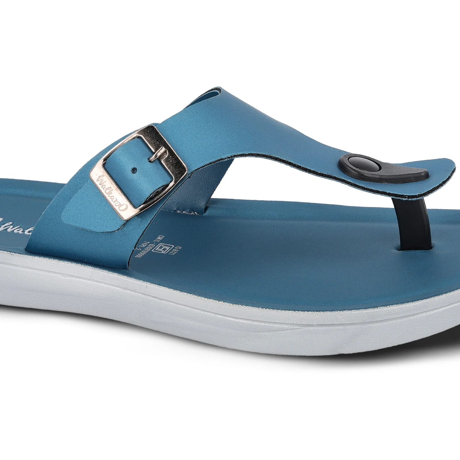 Women's Daily Wear Sandals - WLR71219 Peacock Blue - Image 4