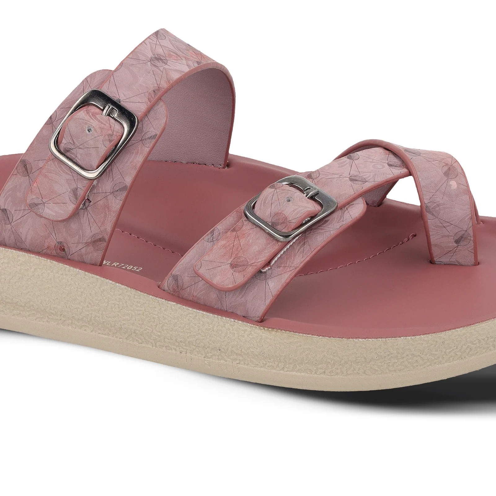Women's Daily Wear Sandals  -WLR72052 Dusty Rose - Image 5