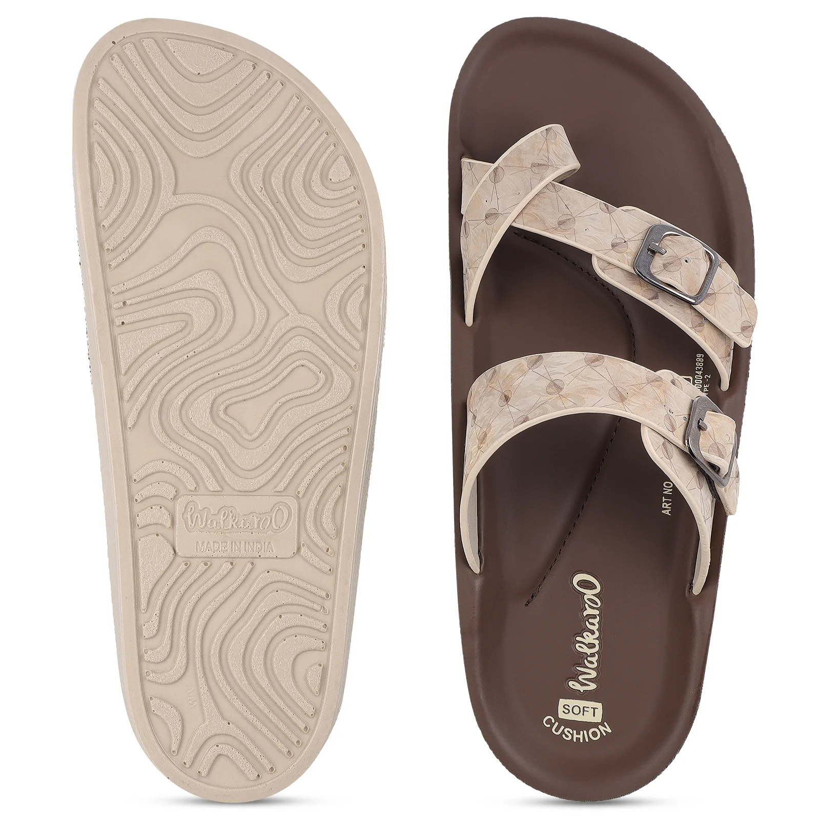 Women's Daily Wear Sandals - WLR72052 Espresso - Image 3