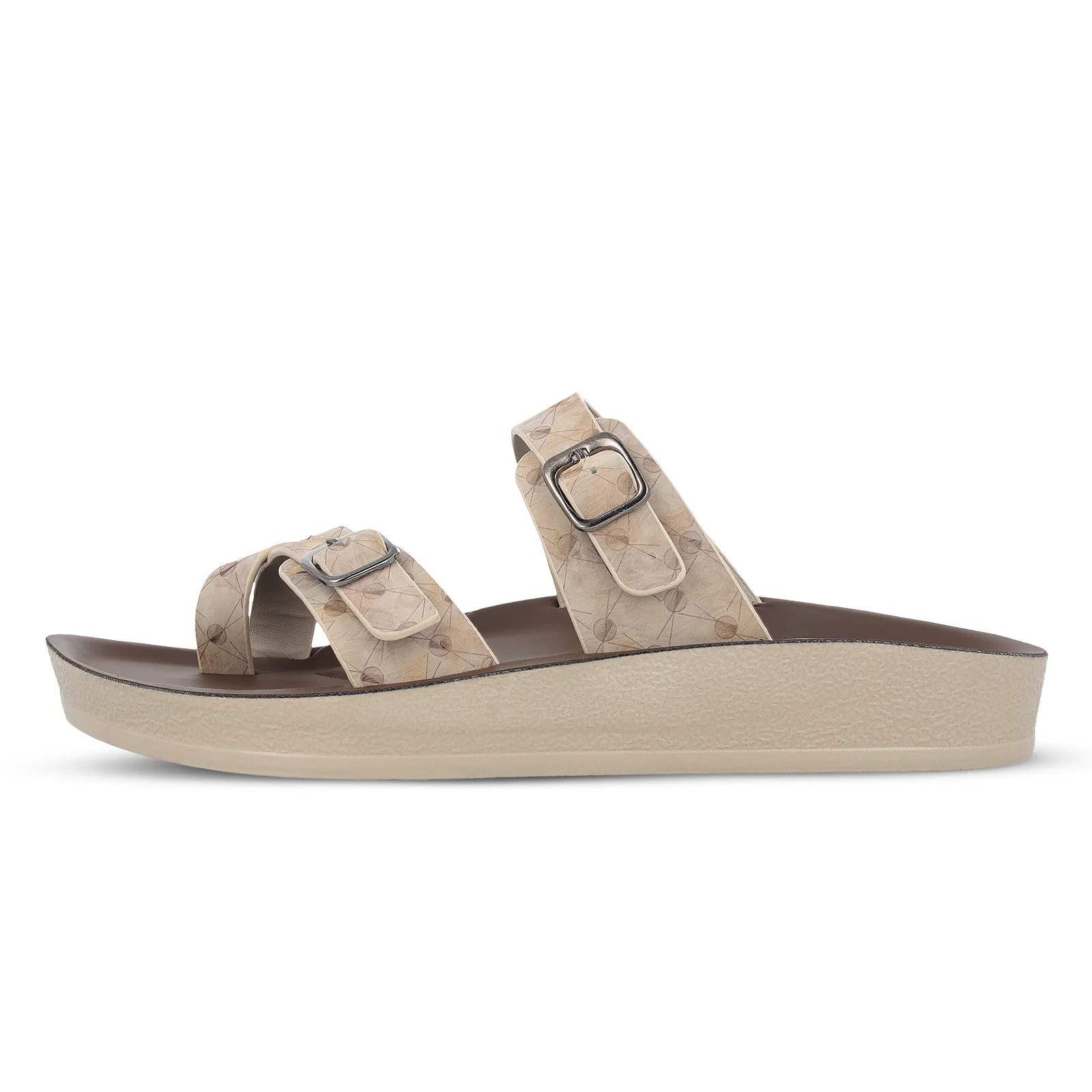 Women's Daily Wear Sandals - WLR72052 Espresso - Image 4
