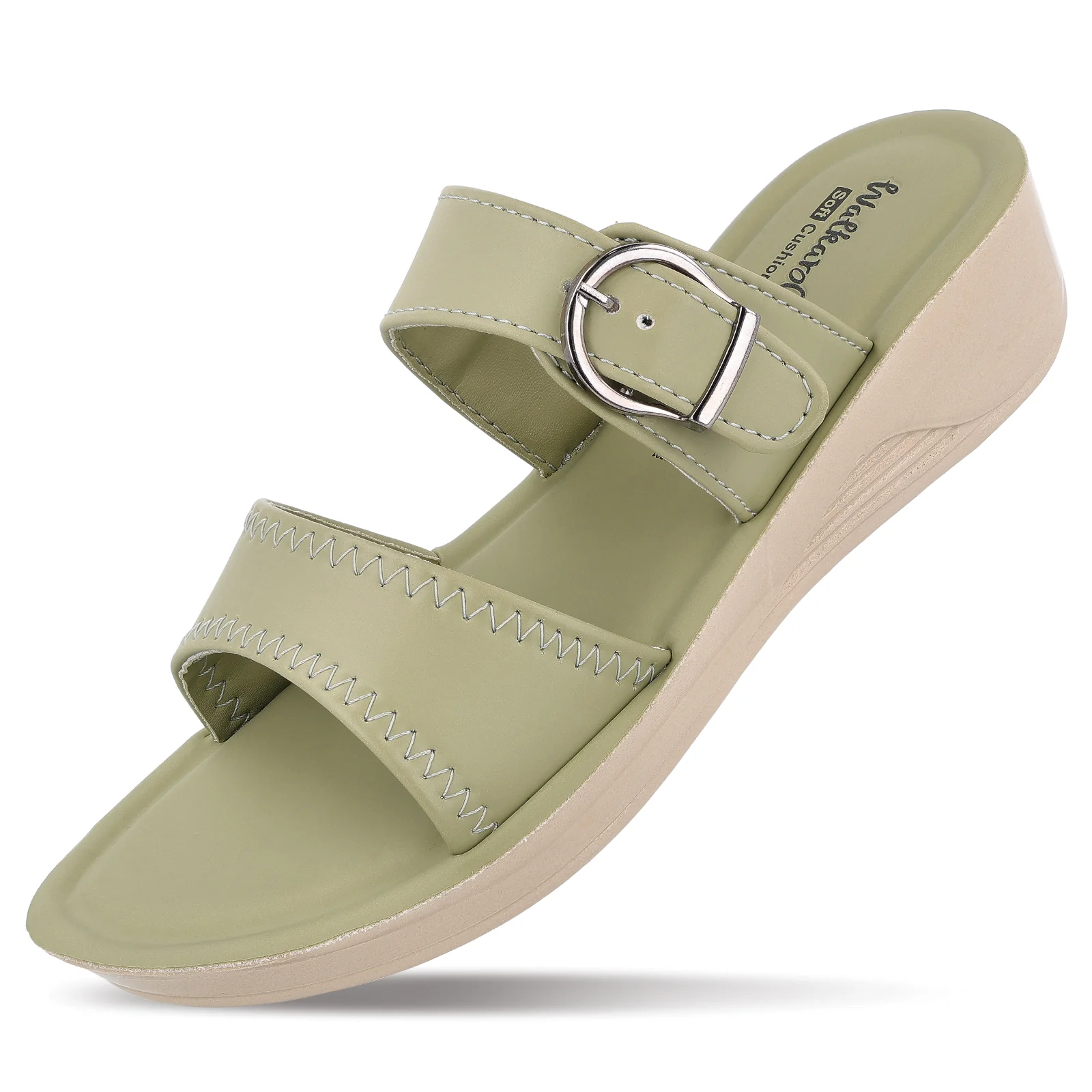 Women's Daily Wear Sandals  - WLR74017 Pista - Image 6