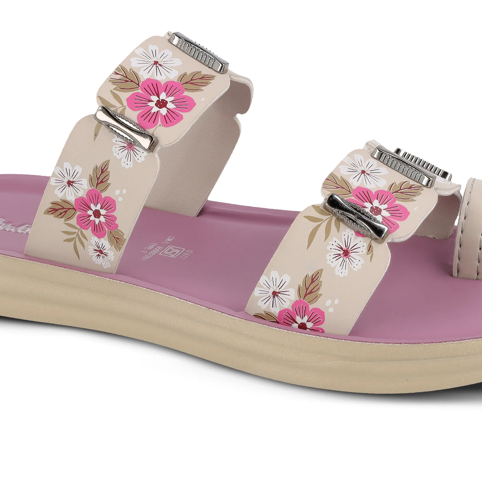Women's Daily Wear Sandals - WLR74018 Mauve - Image 5