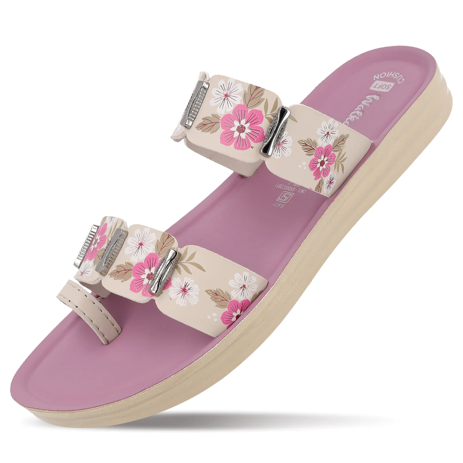 Women's Daily Wear Sandals - WLR74018 Mauve - Image 6