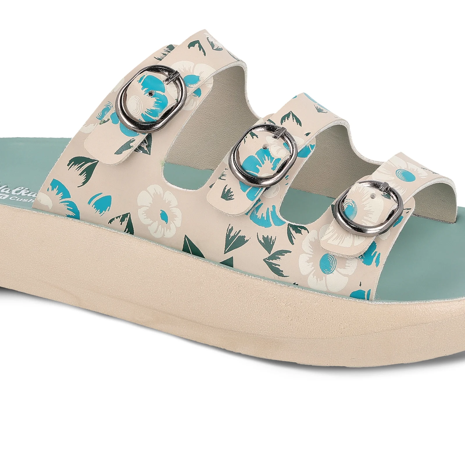 Women's Daily Wear Sandals - WLR74030 Turquoise Blue - Image 5