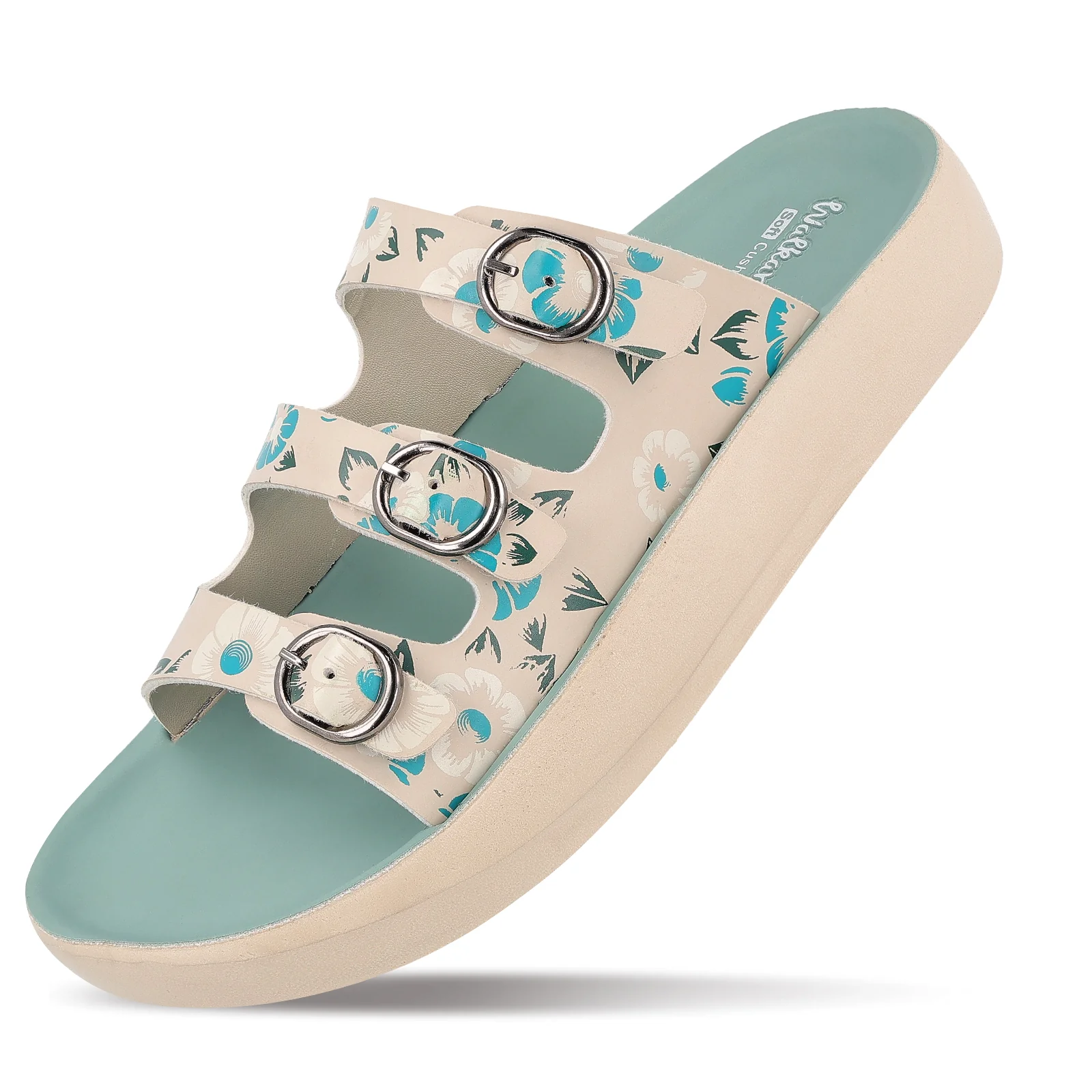 Women's Daily Wear Sandals - WLR74030 Turquoise Blue - Image 6