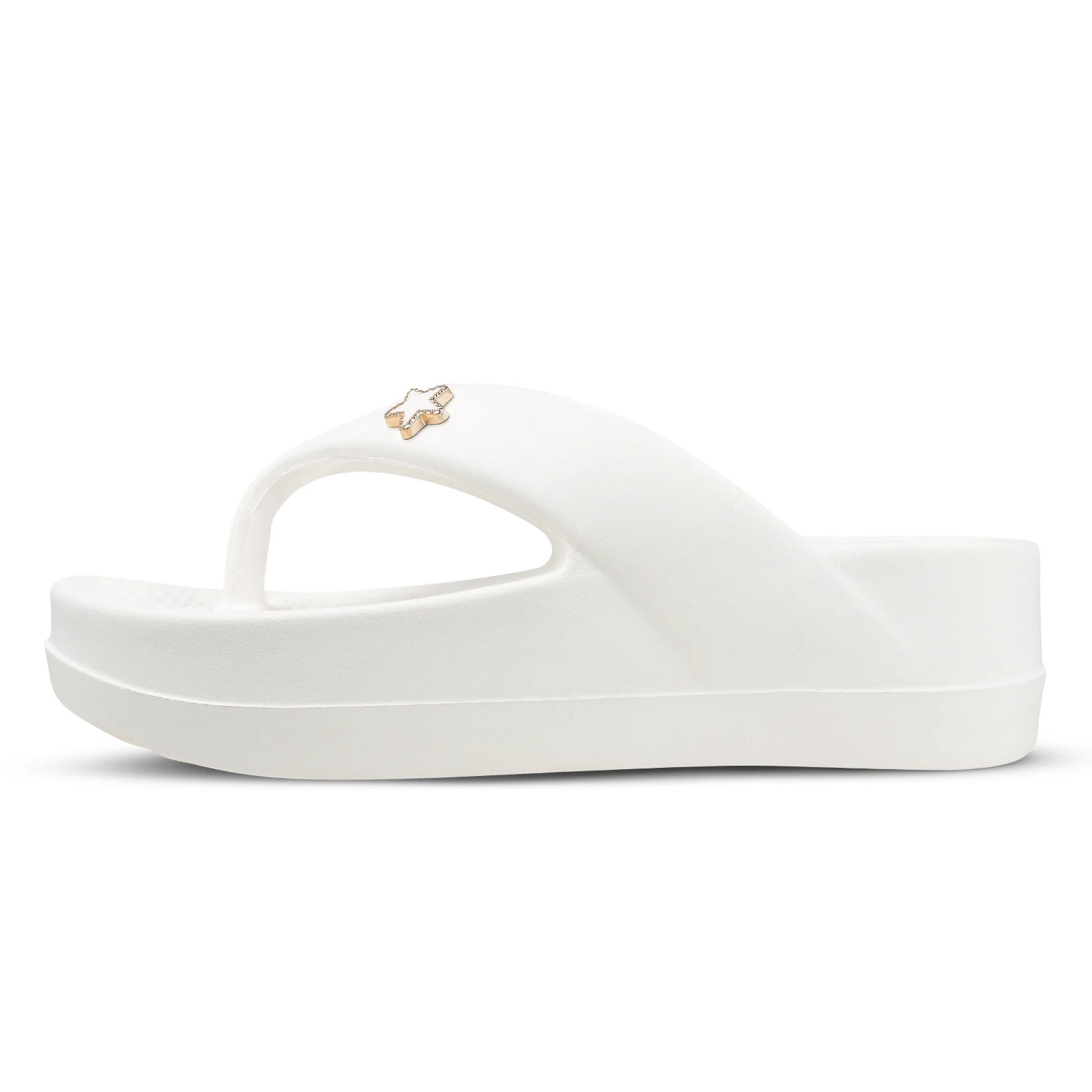 Women's Flip-Flop - MI601 White - Image 4