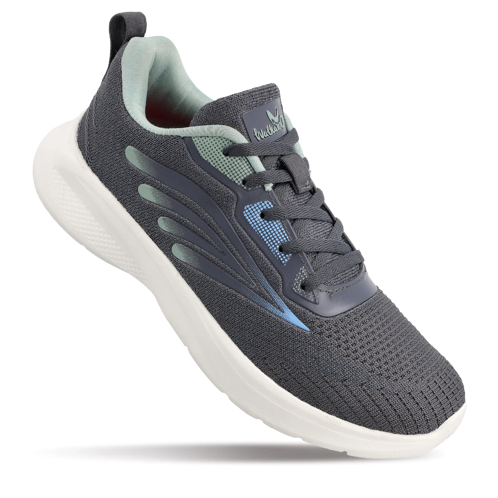 Women's Lace-up Sports Shoe -  WS3269 Jade Green - Image 3