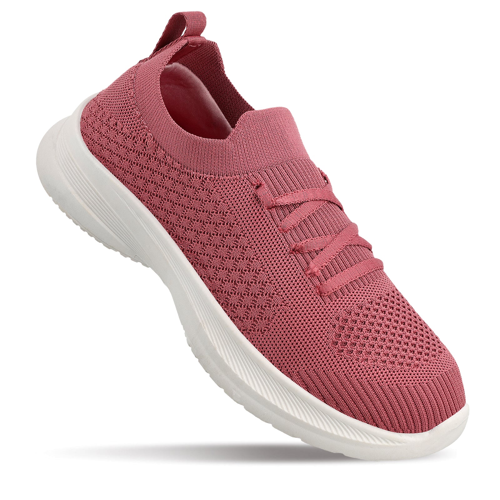 Women's Lace-up Walking Shoe - WS3260 Peach - Image 3