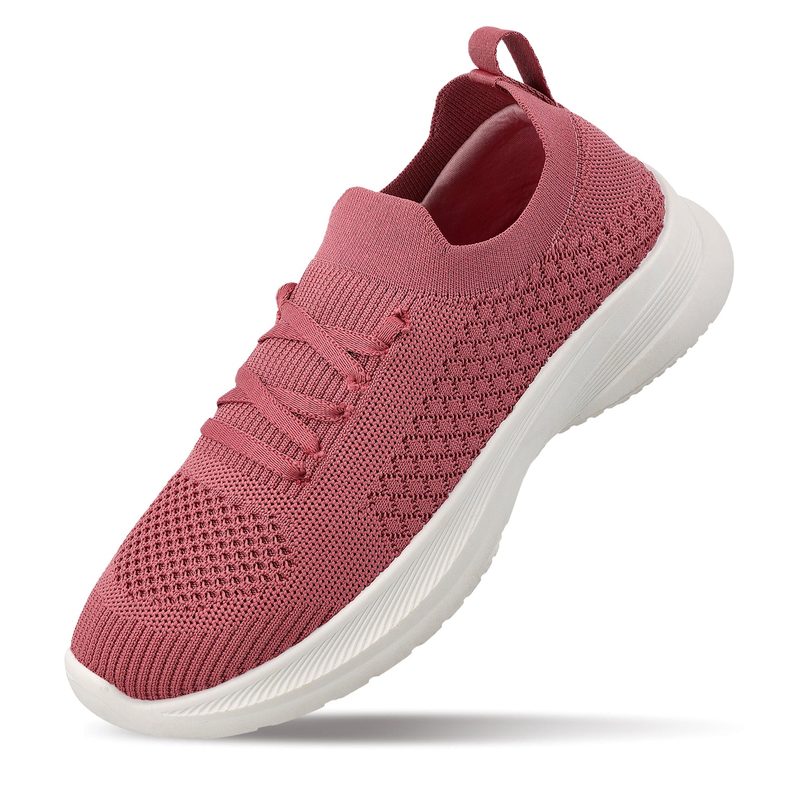 Women's Lace-up Walking Shoe - WS3260 Peach - Image 7