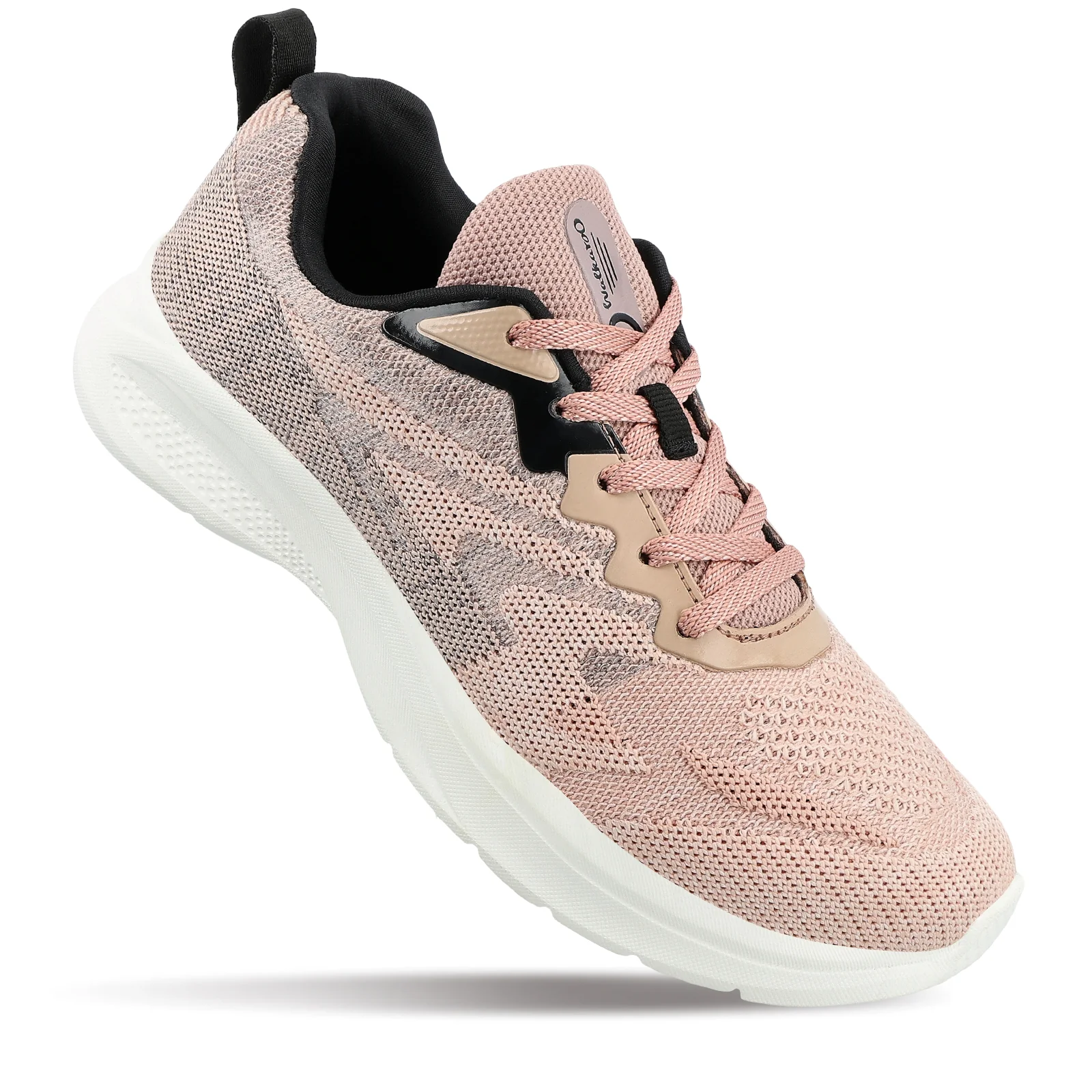 Women's Lace-up Walking Shoes - WS9908 Peach - Image 3