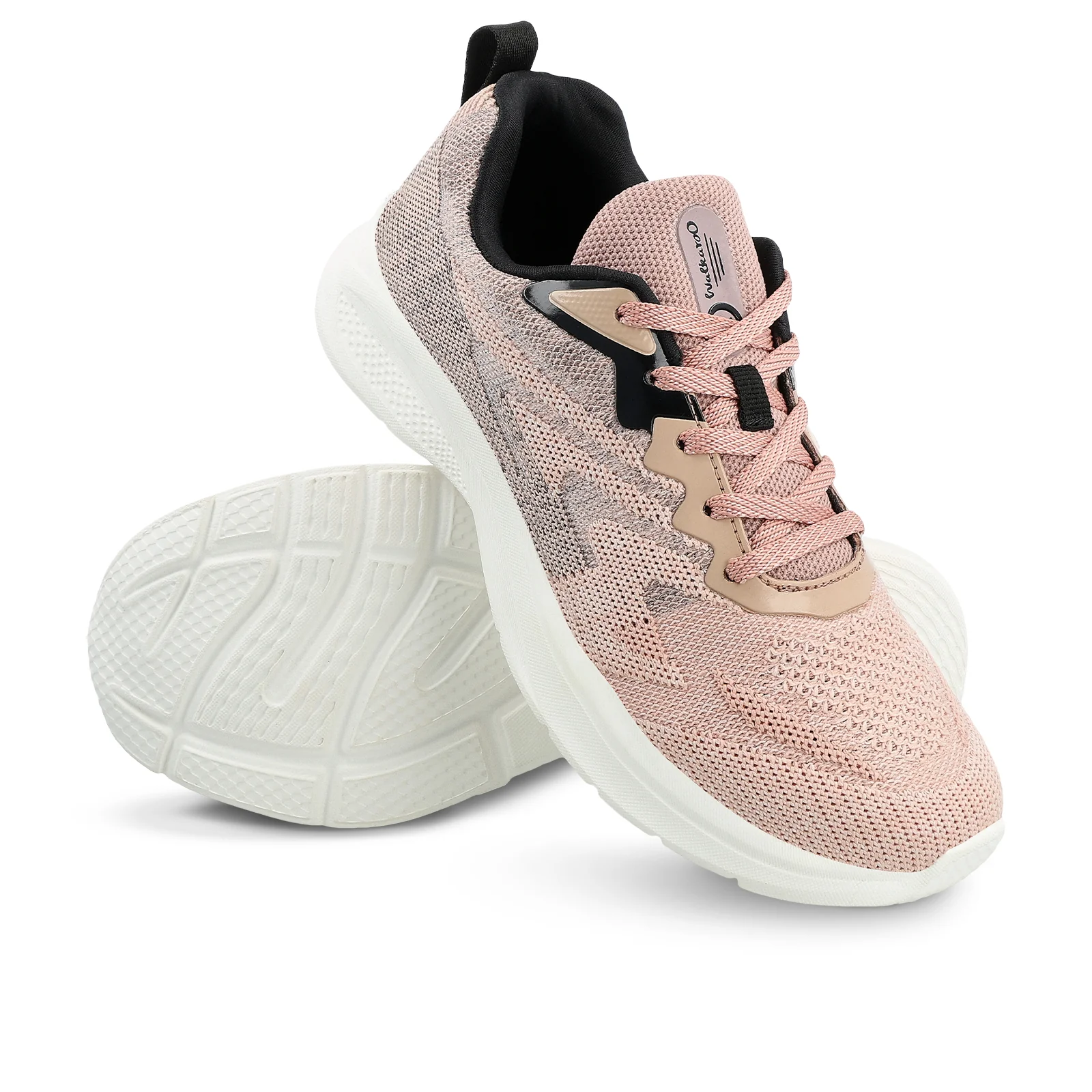 Women's Lace-up Walking Shoes - WS9908 Peach - Image 8
