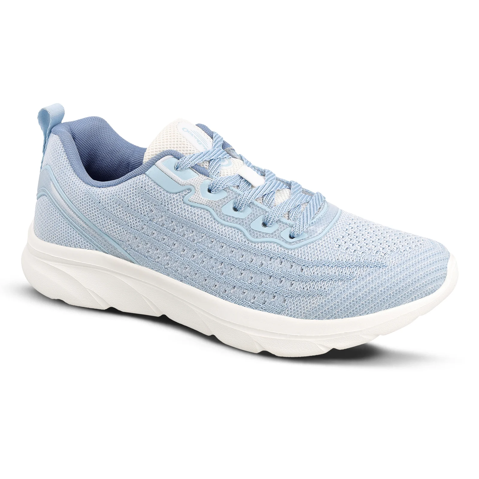 Women's Lace-up Walking Shoes - WS9913 Ice Blue - Image 4