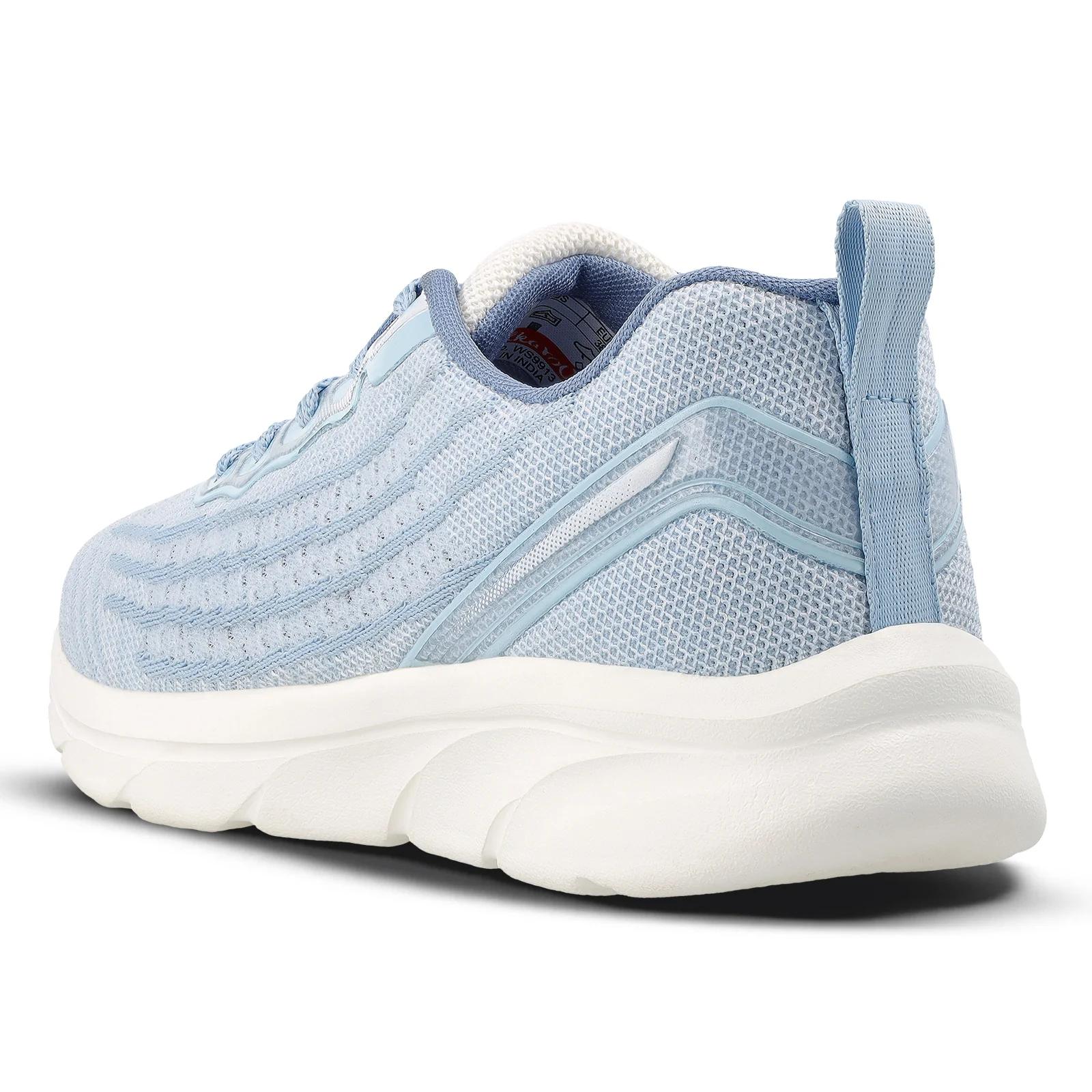 Women's Lace-up Walking Shoes - WS9913 Ice Blue - Image 5