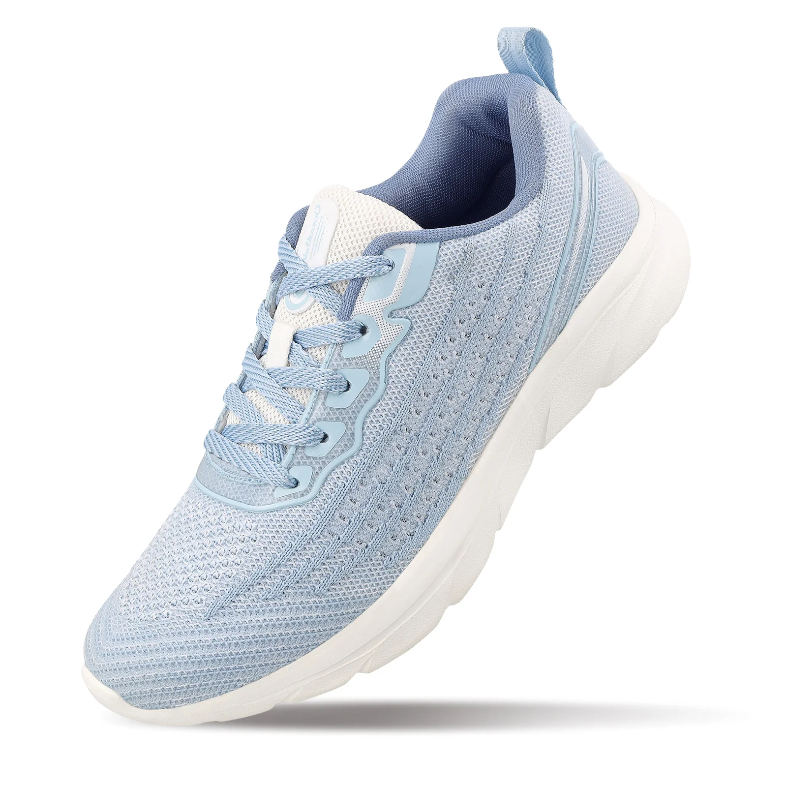 Women's Lace-up Walking Shoes - WS9913 Ice Blue - Image 7