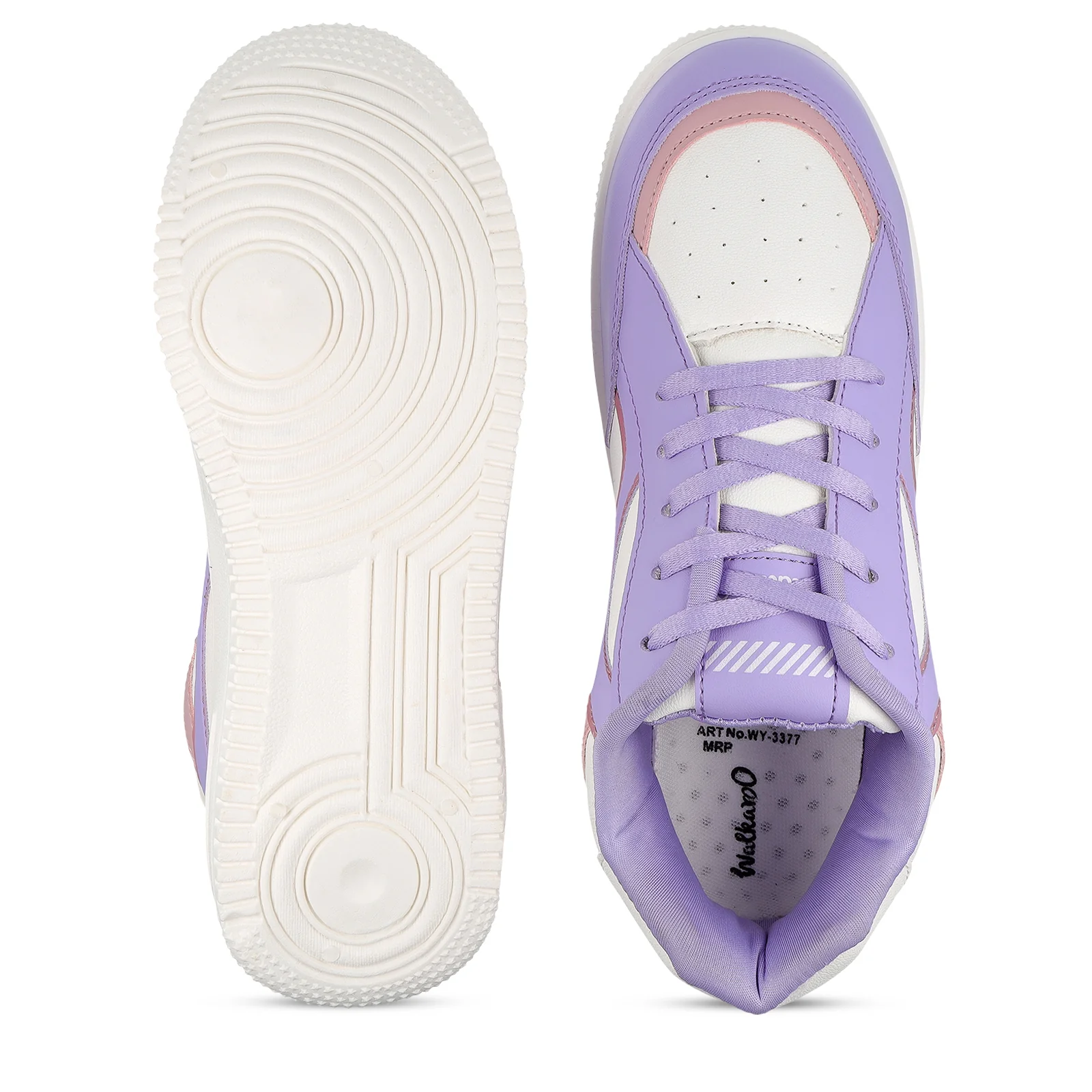 Women's Sneakers - WY3377 Lavender - Image 3