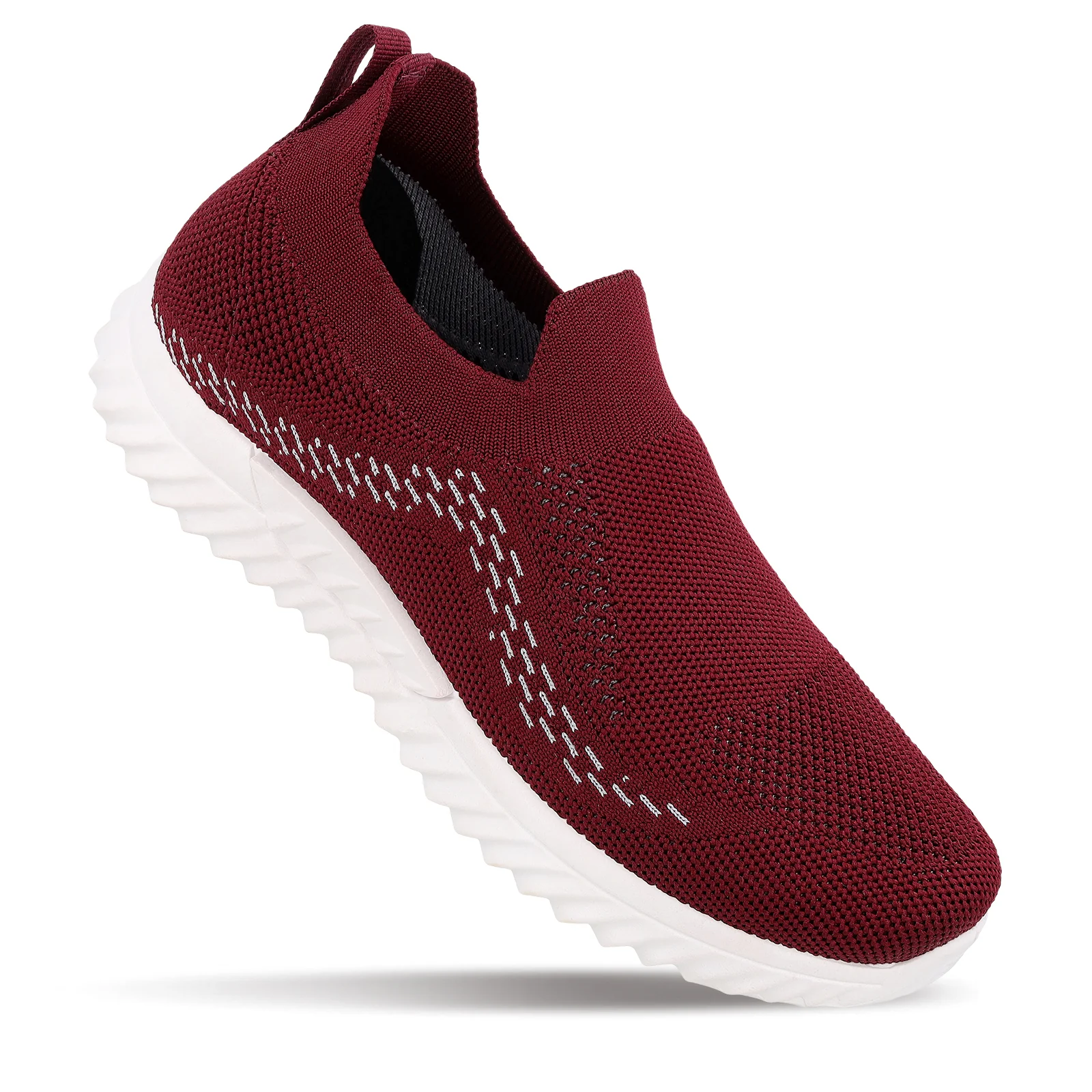Women's Slip-on Casual Shoes - WY3355 Maroon - Image 3