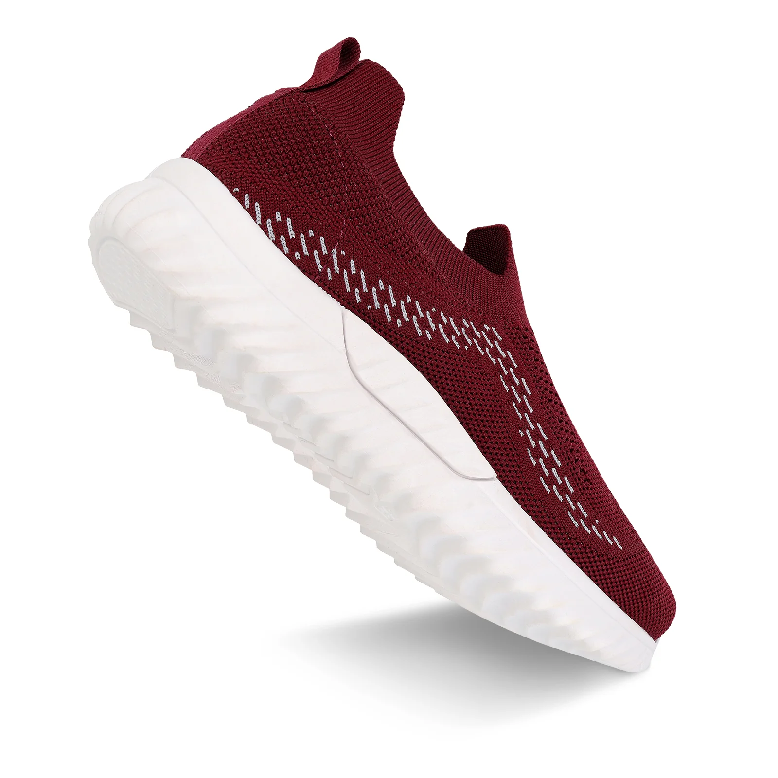 Women's Slip-on Casual Shoes - WY3355 Maroon - Image 6