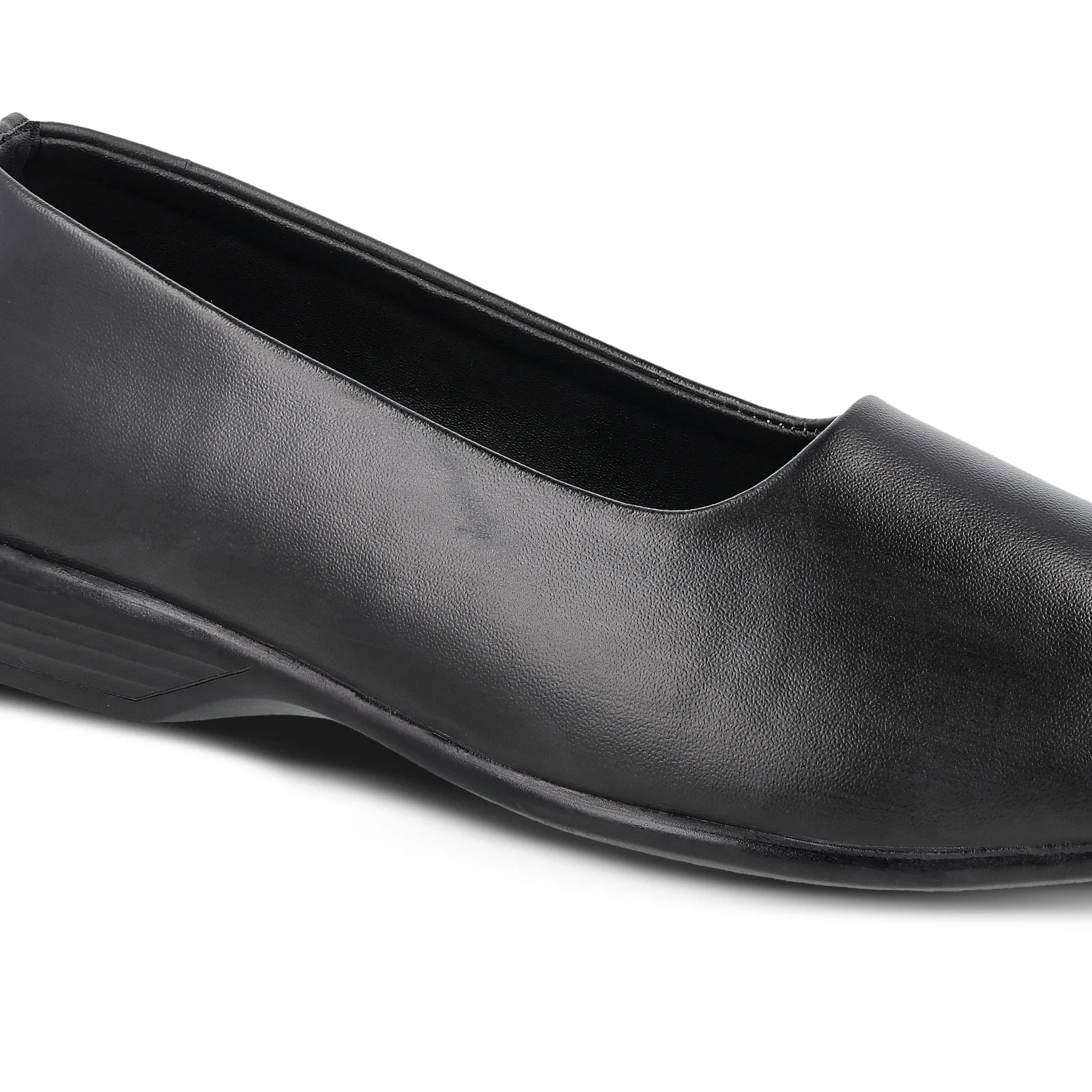 Women's Slip-On Formal Shoes - WF6201 Black - Image 4