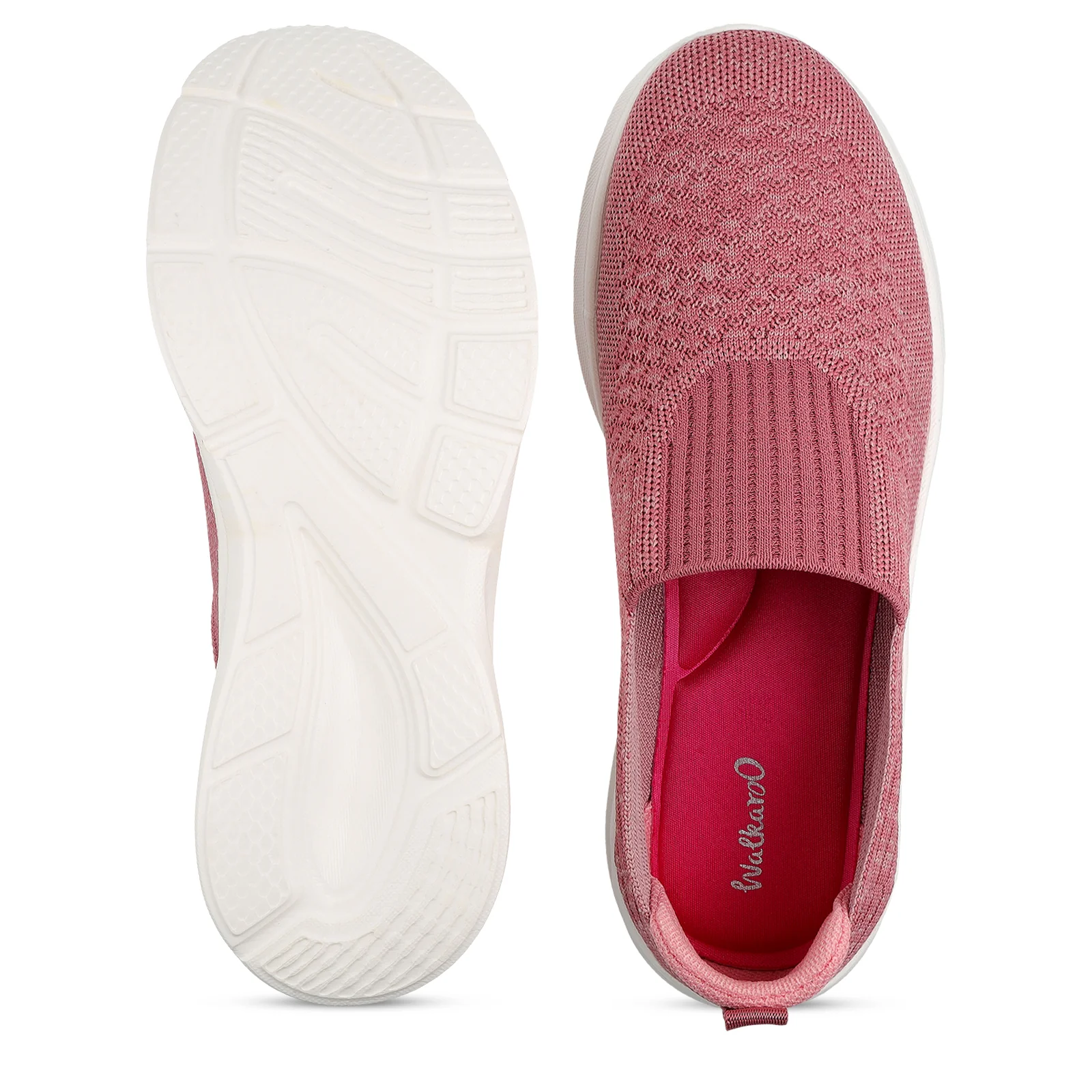 Women's Slip-on Walking Shoe - WS3266 Peach - Image 2