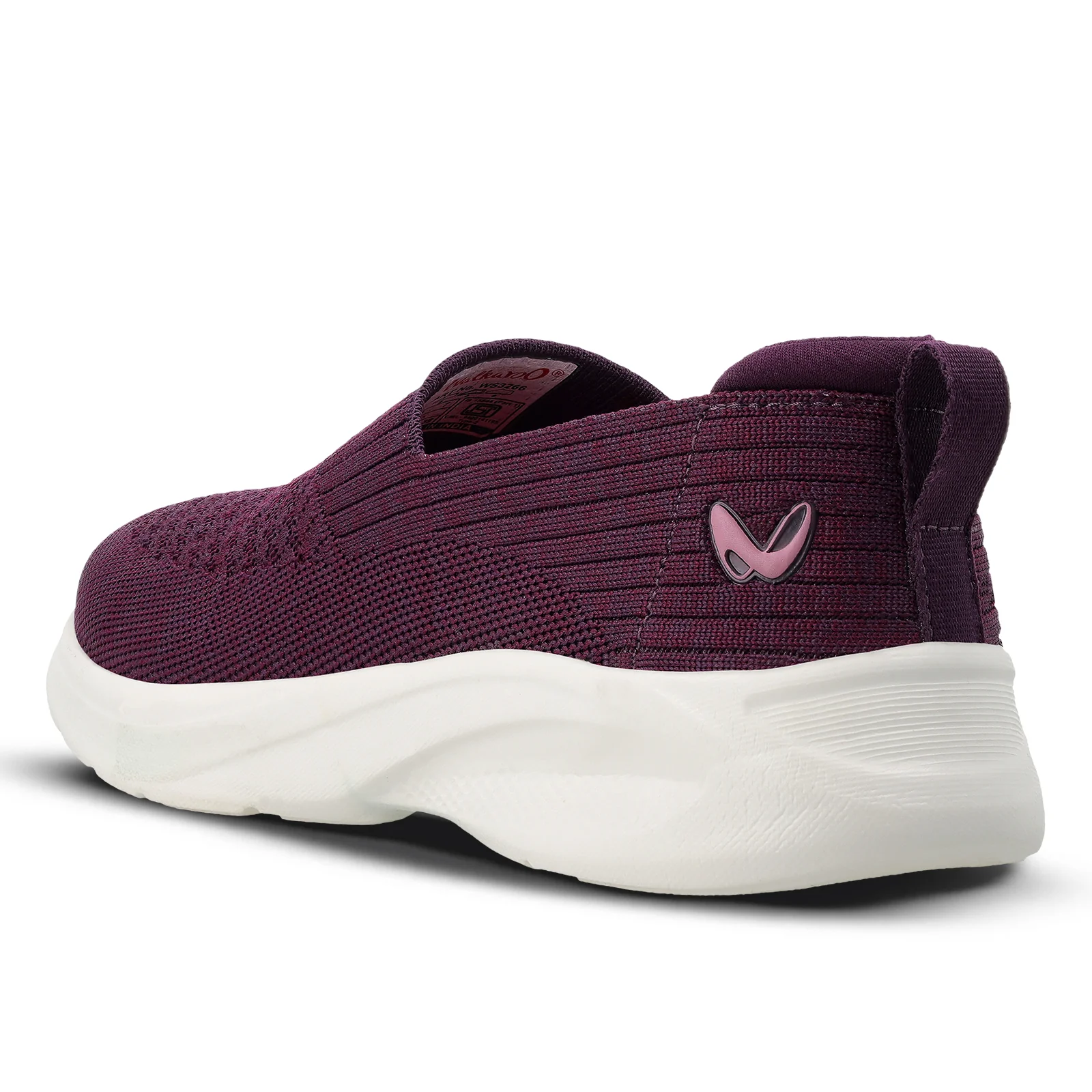 Women's Slip-on Walking Shoe - WS3266 Purple - Image 6