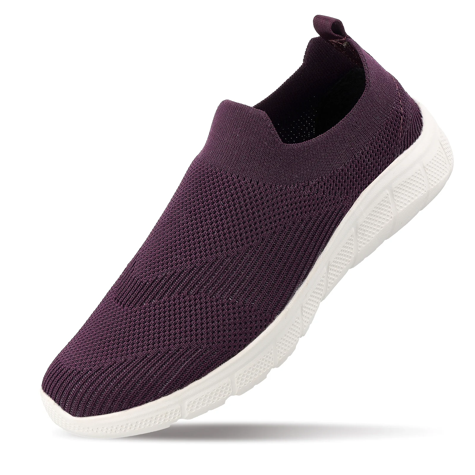 Women's Slip-on Walking Shoe - WS3270 Purple - Image 5