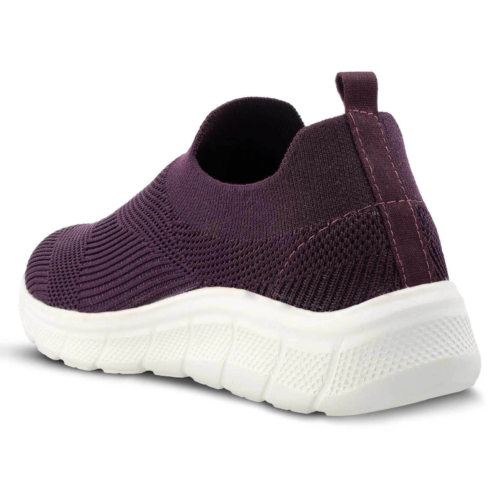Women's Slip-on Walking Shoe - WS3270 Purple - Image 6