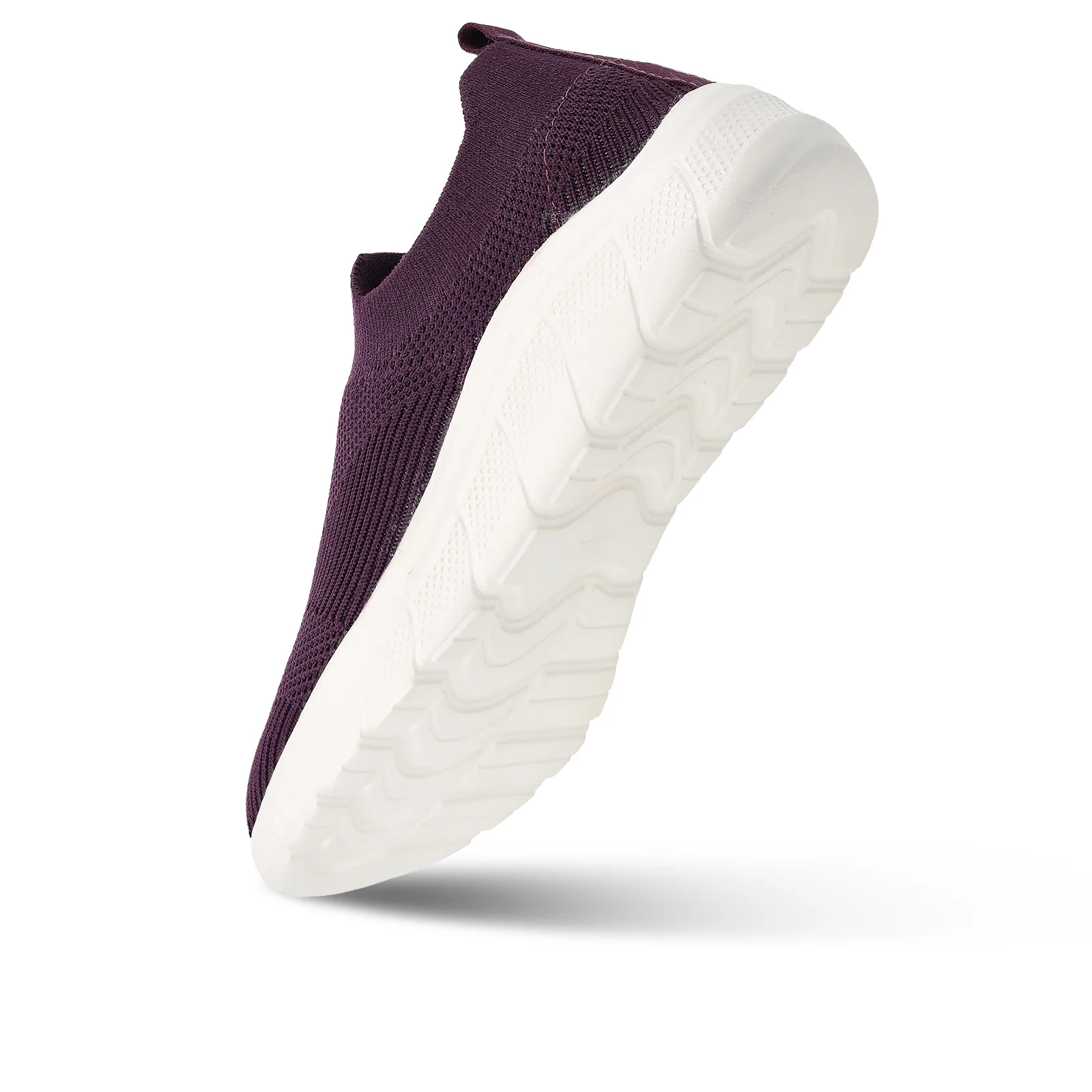 Women's Slip-on Walking Shoe - WS3270 Purple - Image 7