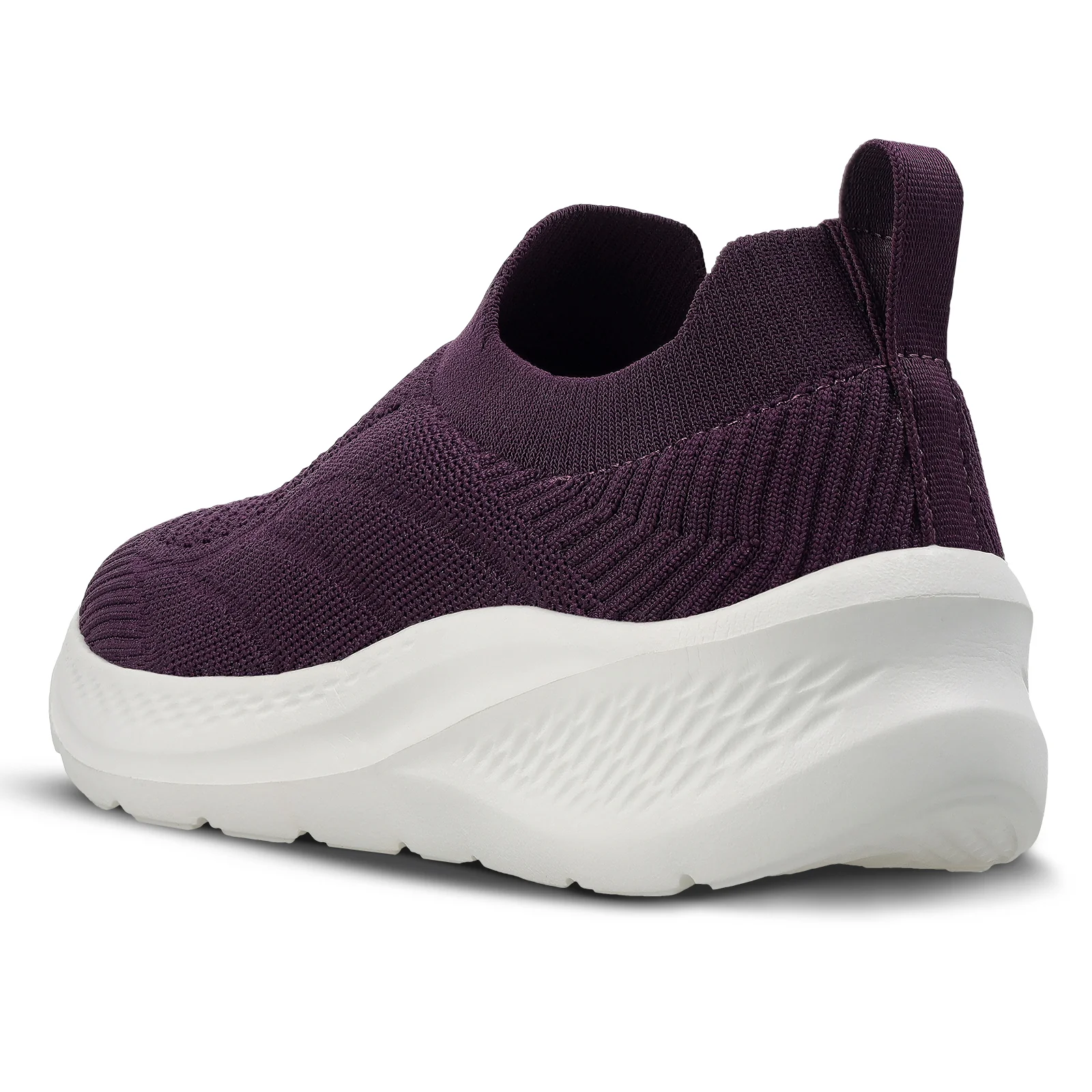 Women's Slip-on Walking Shoes - WS3244 Purple - Image 6