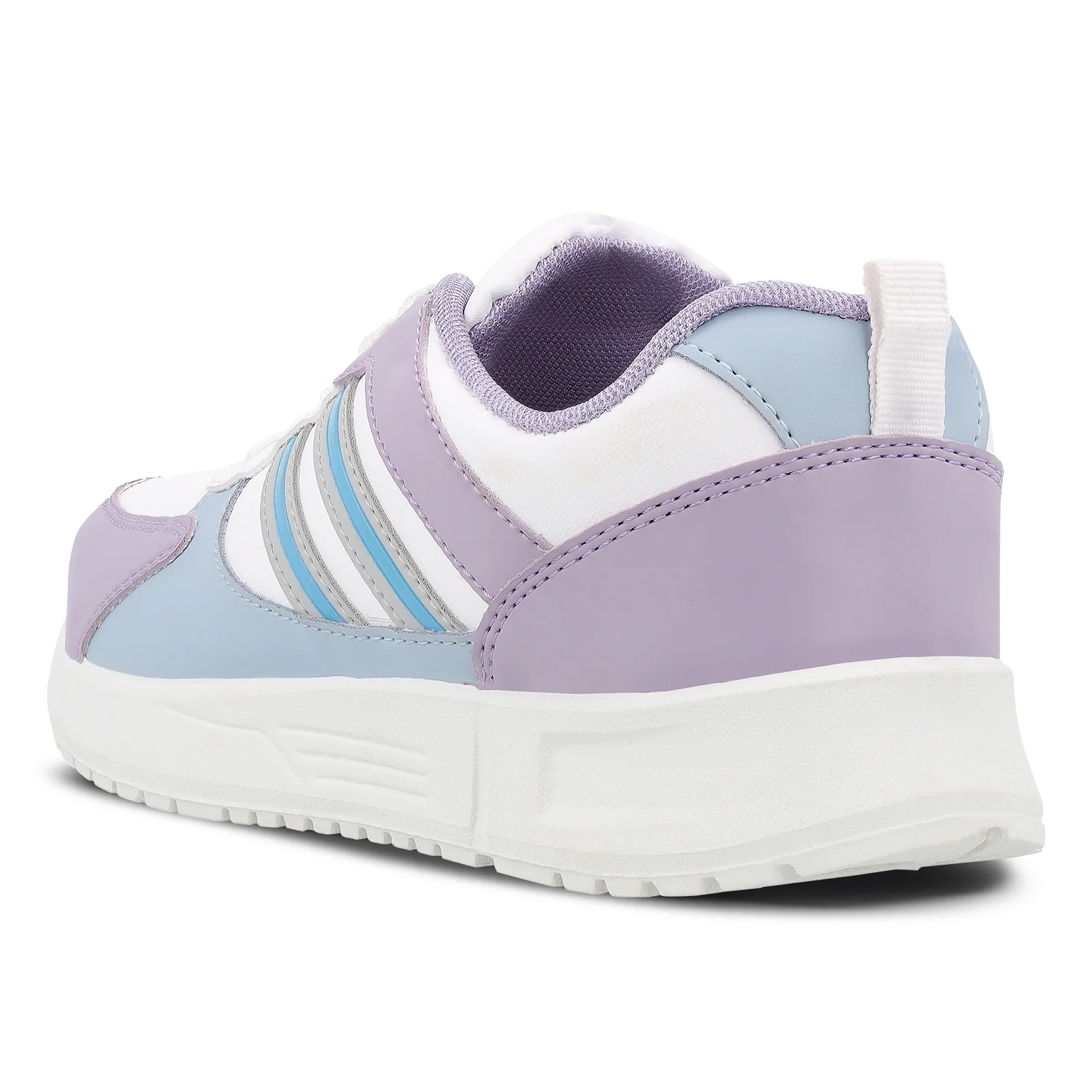 Women's Sports Sneakers - WY3388 White Lavender - Image 7