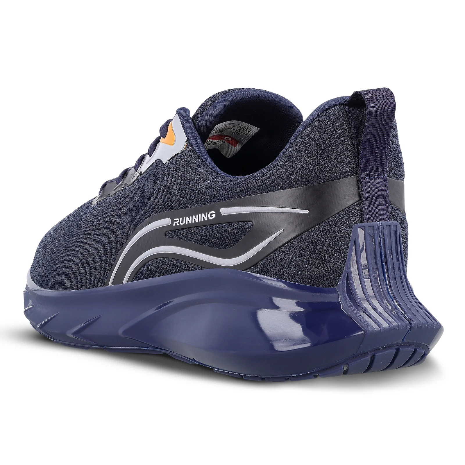 ZYLOK Men's Lace-up Sports Shoes - WS9604 Navy Blue - Image 5